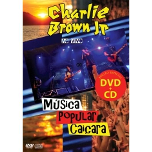 DVD Charlie Brown Jr - Música Popular Caiçara (DVD + CD) - 2013