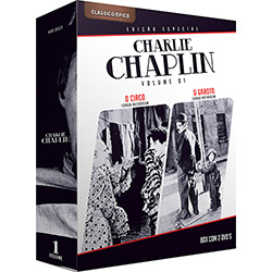 DVD Charlie Chaplin: Longa Metragem - Volume 1 (Duplo)