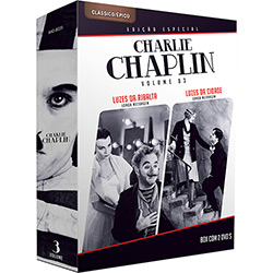DVD Charlie Chaplin: Longa Metragem - Volume 3 (Duplo)