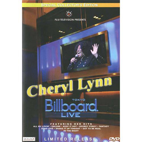 DVD - Cheryl Lynn - Tokyo Billboard Live