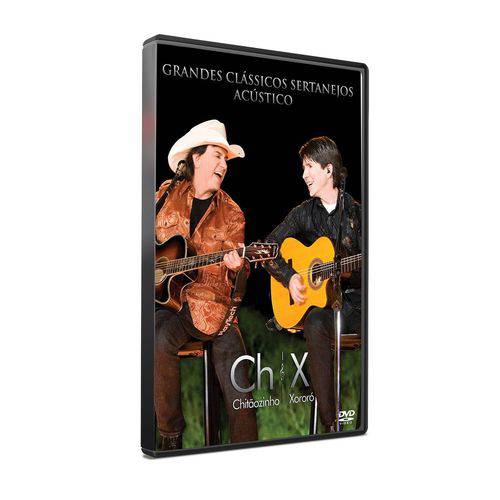 Tudo sobre 'DVD Chitãozinho & Xororó - Grandes Clássicos Sertanejos Acústico'