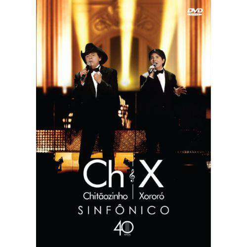 DVD Chitaozinho e Xororo Sinfonico