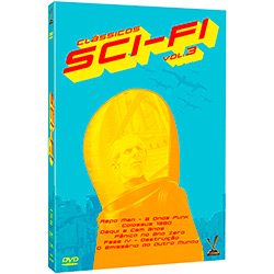 DVD Clássicos SCI-FI Vol. 3 - Ed. Limitada com 6 Cards (3 DVDs)