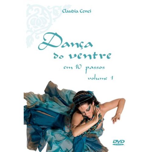 DVD Claudia Cenci - Danca do Ventre 10 Passos
