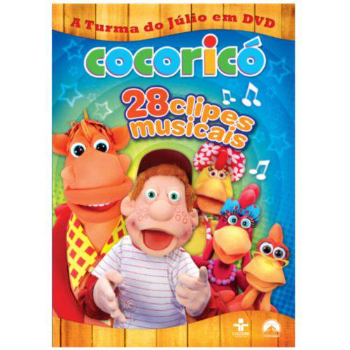 Dvd - Cocoricó 28 Clipes Musicais