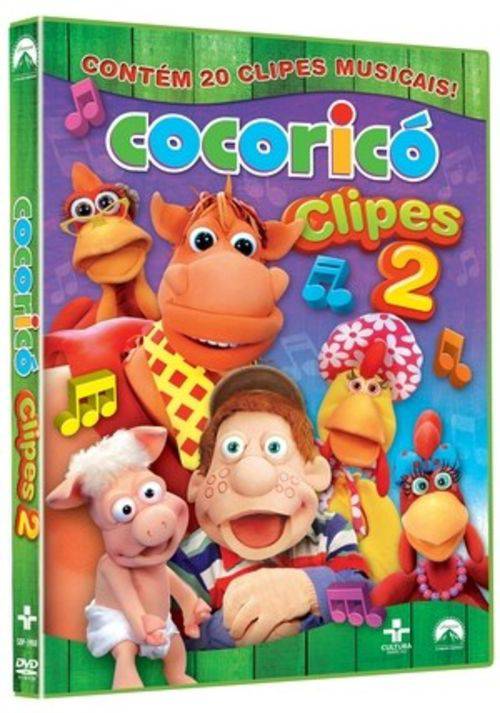 Dvd - Cocoricó - Clipes 2