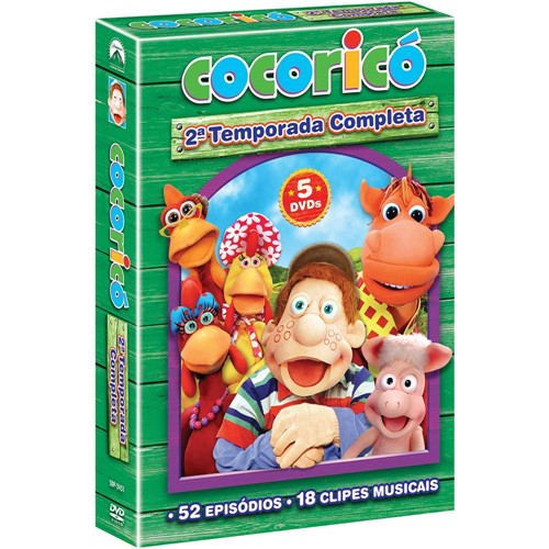DVD Cocoricó - 2ª Temporada Completa (5 DVDs)
