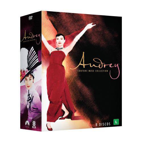 Dvd - Coleção Audrey - Couture Muse Collection - 8 Discos