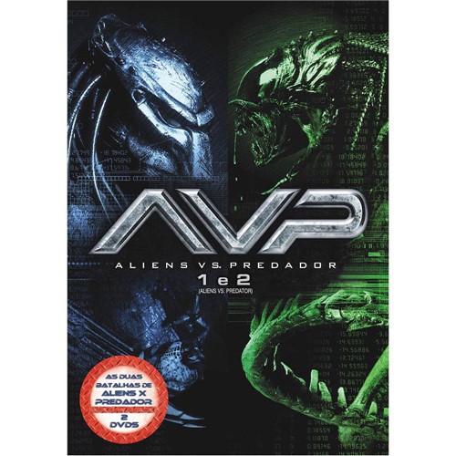 DVD Coleção AVP 1+2 - 2 CD's