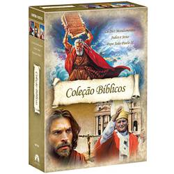 DVD Coleção Bíblicos (4 DVDs)