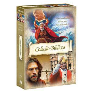 DVD Coleção Bíblicos (4 DVDs)