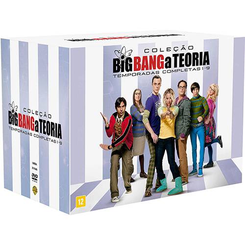 DVD Coleção Big Bang: a Teoria - Temporadas Completas 1-9