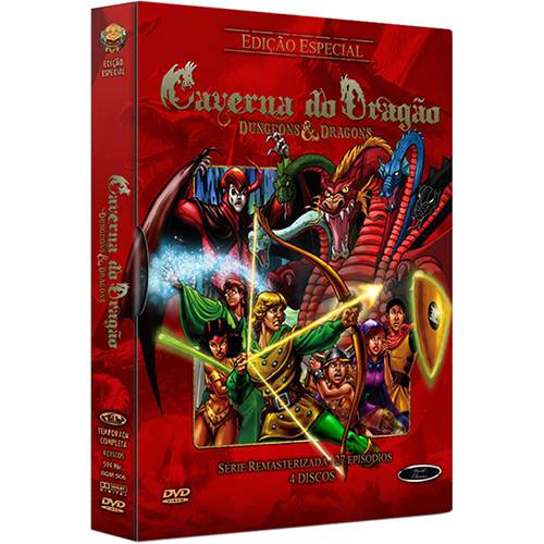Tudo sobre 'DVD - Coleção Caverna do Dragão (4 Discos)'