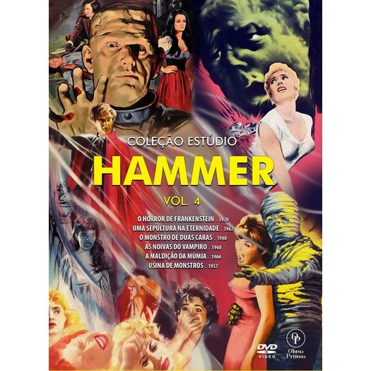 DVD Coleção Estúdio Hammer Vol.4 (3 DVDs)