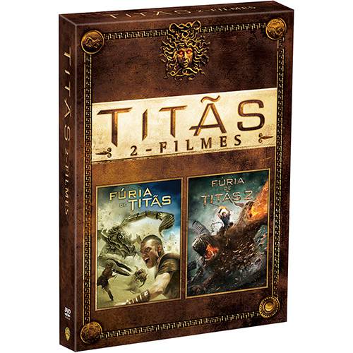 DVD Coleção Fúria de Titãs 1 + Fúria de Titãs 2 (Duplo)