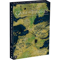 DVD - Coleção Game Of Thrones - 1ª a 3ª Temporada (15 Discos)