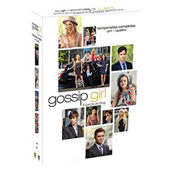DVD Coleção Gossip Girl - Temporadas 1 à 4 (22 Discos)