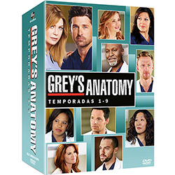 DVD - Coleção Grey's Anatomy - Temporadas 1-9
