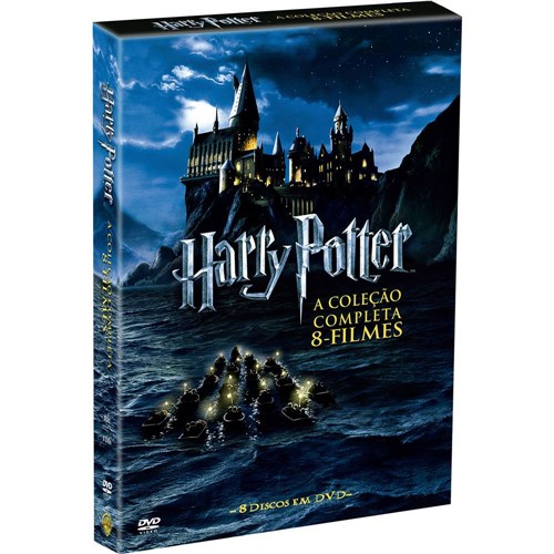DVD Coleção Harry Potter 1-7B (8 Discos)