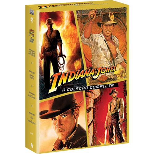 DVD Coleção Indiana Jones 4 Discos - Paramount
