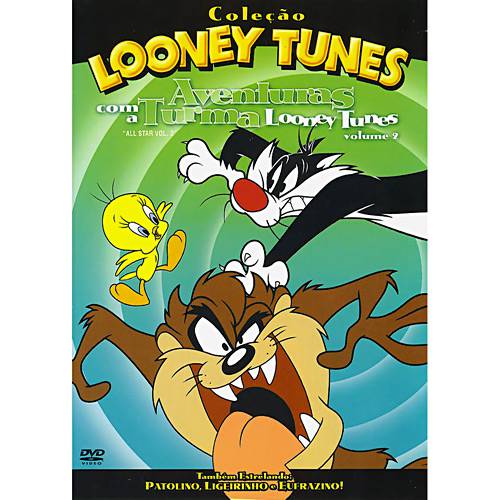 DVD Coleção Looney Tunes: Aventuras com a Turma Looney Tunes - Vol. 2