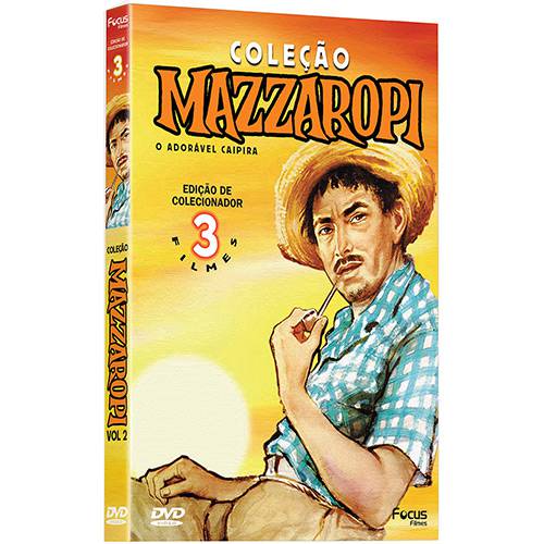 Tudo sobre 'DVD Coleção Mazzaropi: o Adorável Caipira - Edição de Colecionador - 3 Filmes'