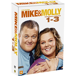 DVD - Coleção Mike & Molly - 1ª a 3ª Temporada (9 Discos)