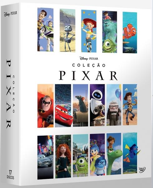 DVD Coleção Pixar (17 DVDs) - 1