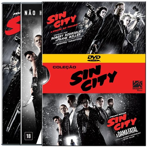 Dvd Coleção Sin City - Vol. 1 e 2