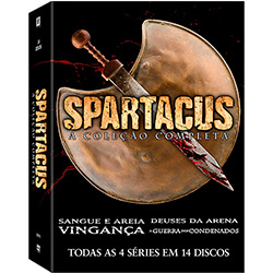DVD Coleção Spartacus - a Coleção Completa (16 Discos)