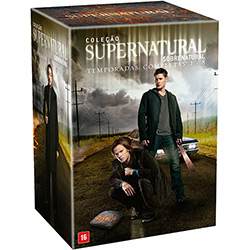 DVD - Coleção Supernatural 1ª a 8ª Temporada (47 Discos)
