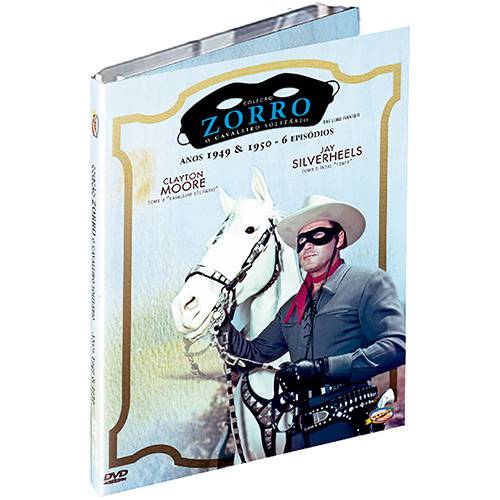 DVD - Coleção Zorro: o Cavaleiro Solitário - Anos 1949 & 1950