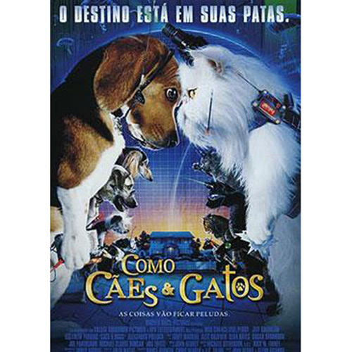 DVD Como Cães e Gatos