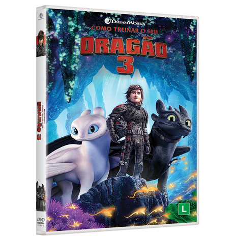 Dvd - Como Treinar o Seu Dragão 3