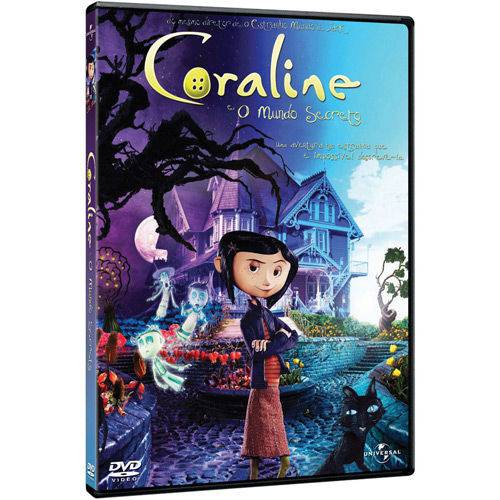 Dvd - Coraline e o Mundo Secreto
