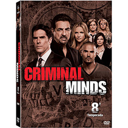 DVD Criminal Minds 8ª Temporada (5 Discos)