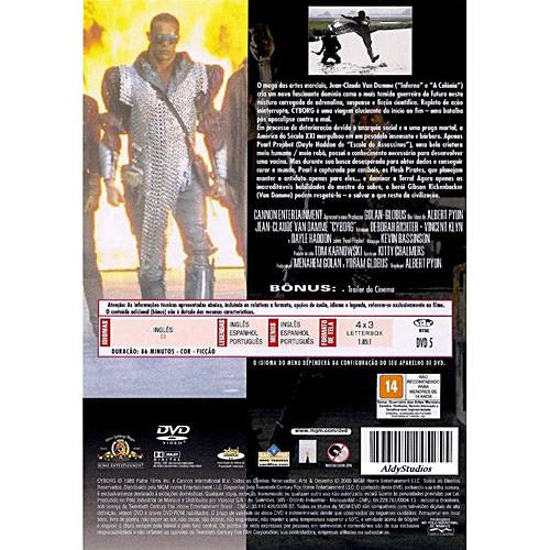 DVD Cyborg - o Dragão do Futuro - Fox