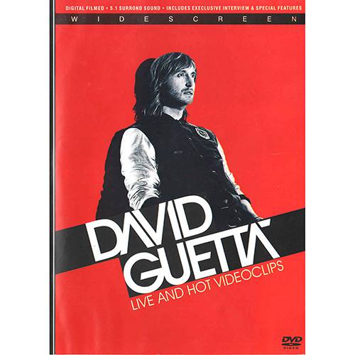 Tudo sobre 'DVD - David Guetta - Live And Hot Videoclips'