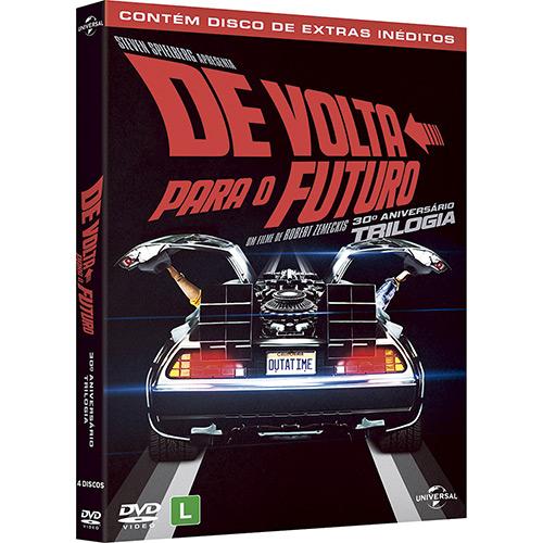 DVD de Volta para o Futuro - Trigésimo Aniversário: Trilogia (4 DVDs) - 1