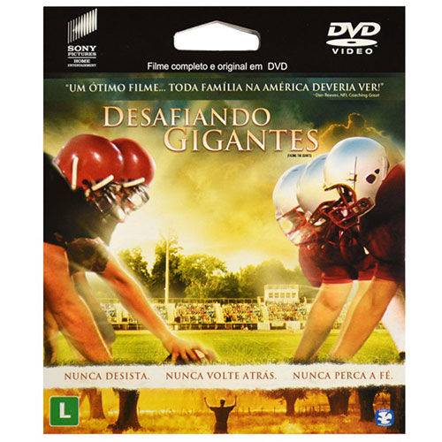 Dvd Desafiando os Gigantes - Embalagem Ecológica