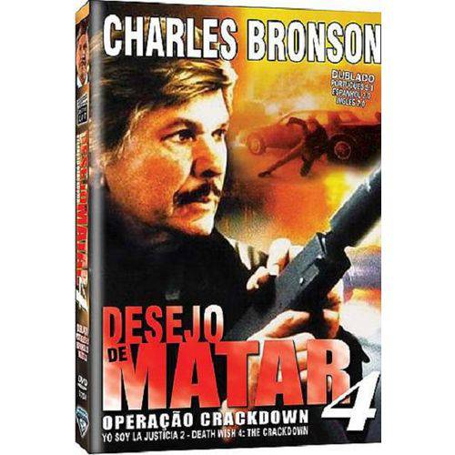 Dvd Desejo de Matar 4 - Charles Bronson