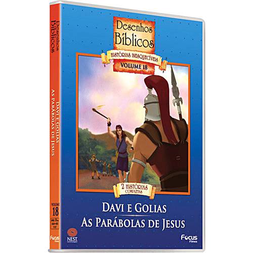 DVD Desenhos Bíblicos - Volume 18