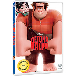 DVD Detona Ralph + Cartela de Adesivos