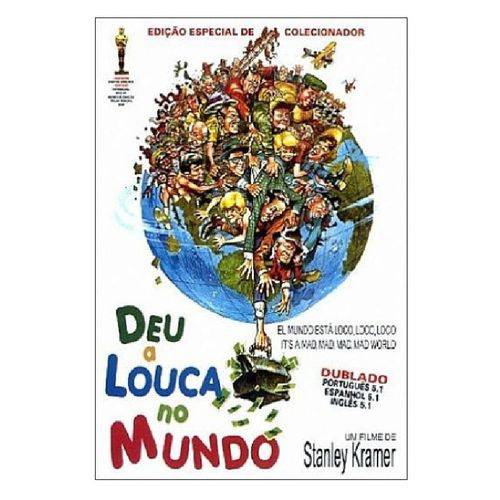 Dvd Deu a Louca no Mundo - Stanley Kramer
