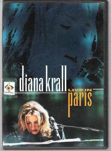 Dvd Diana Krall Live In Paris - (88)