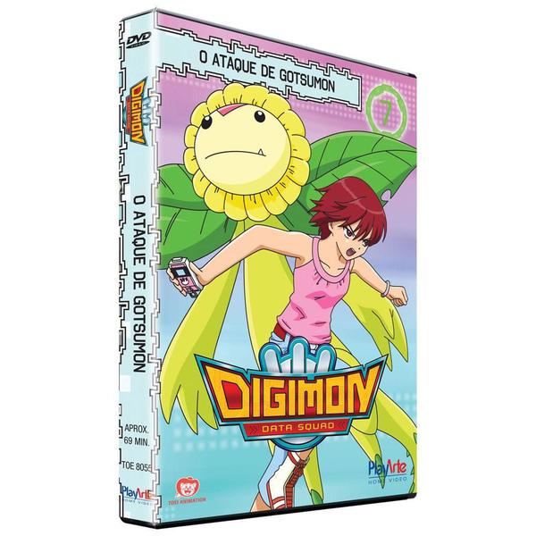 DVD Digimon - o Ataque de Gotsumon - Playarte