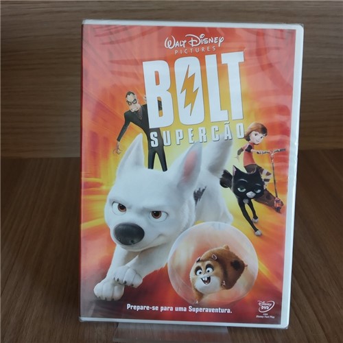 Dvd Disney Bolt Supercão - Lacrado (Com Música e Vídeoclipe da Miley C...