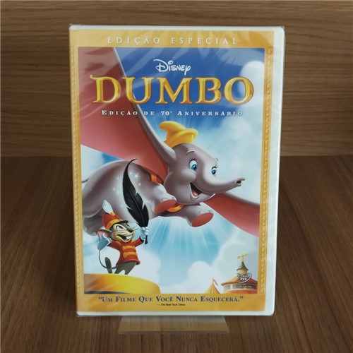 Dvd Disney : Dumbo - Edição de 70º Aniversário - Lacrado
