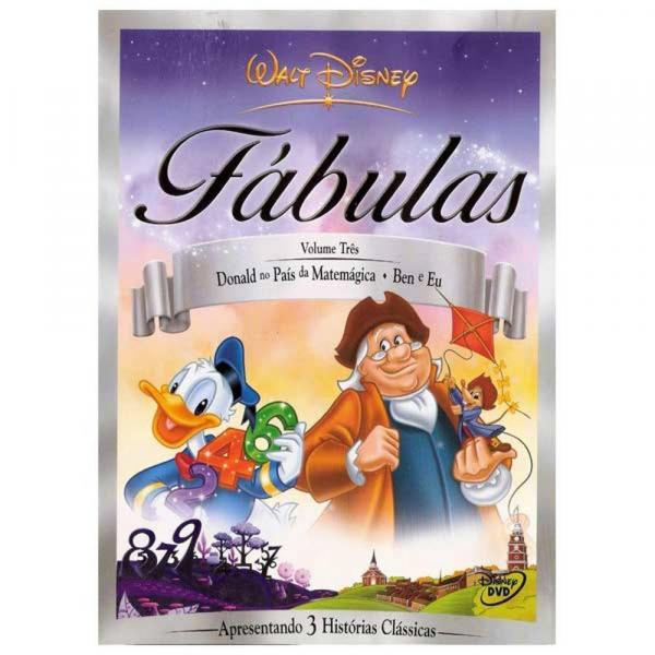 DVD Disney - Fábulas Volume 3