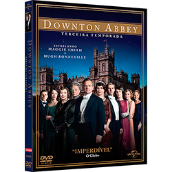 DVD - Downton Abbey - 3ª Temporada - (4 DVD's)